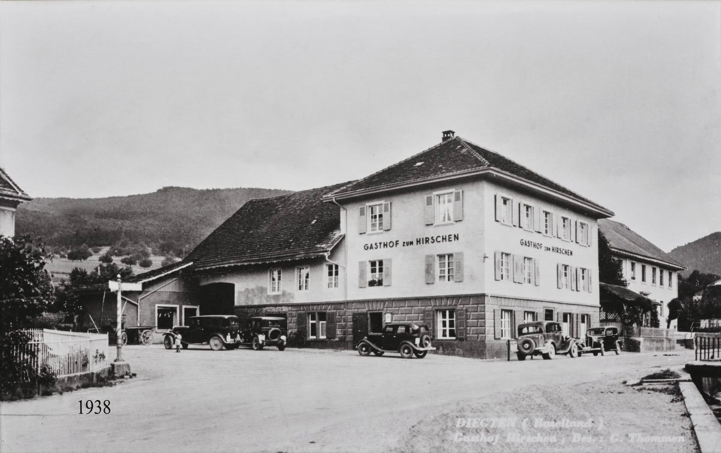 Der Hirschen im Jahr 1938